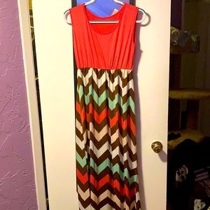 Maxi dress, unknown brand